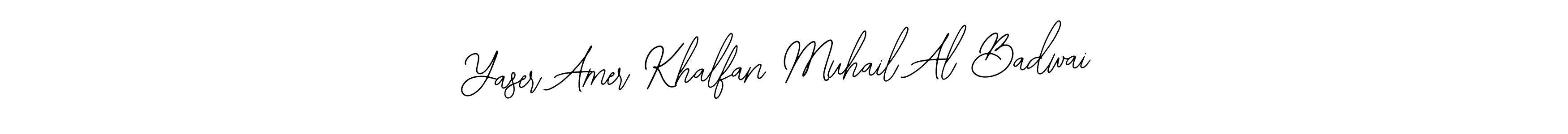 Check out images of Autograph of Yaser Amer Khalfan Muhail Al Badwai name. Actor Yaser Amer Khalfan Muhail Al Badwai Signature Style. Bearetta-2O07w is a professional sign style online. Yaser Amer Khalfan Muhail Al Badwai signature style 12 images and pictures png