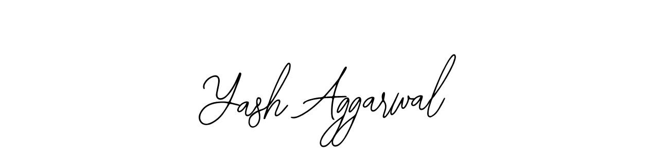 Create a beautiful signature design for name Yash Aggarwal. With this signature (Bearetta-2O07w) fonts, you can make a handwritten signature for free. Yash Aggarwal signature style 12 images and pictures png