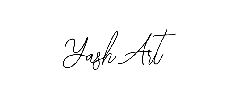 Also You can easily find your signature by using the search form. We will create Yash Art name handwritten signature images for you free of cost using Bearetta-2O07w sign style. Yash Art signature style 12 images and pictures png