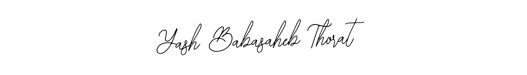 Design your own signature with our free online signature maker. With this signature software, you can create a handwritten (Bearetta-2O07w) signature for name Yash Babasaheb Thorat. Yash Babasaheb Thorat signature style 12 images and pictures png