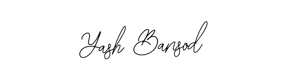 Create a beautiful signature design for name Yash Bansod. With this signature (Bearetta-2O07w) fonts, you can make a handwritten signature for free. Yash Bansod signature style 12 images and pictures png