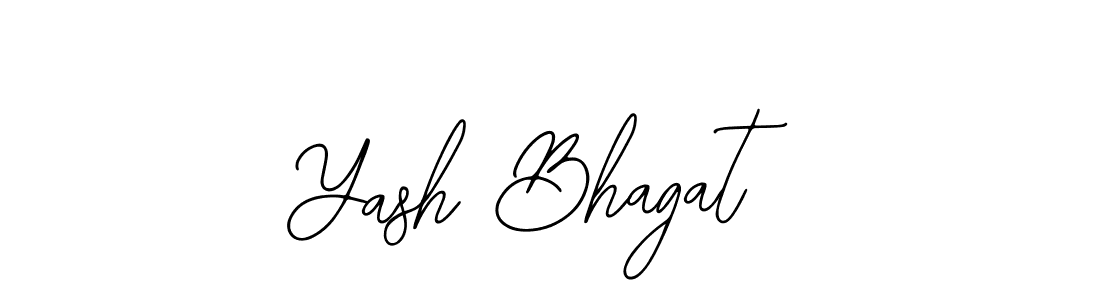 Similarly Bearetta-2O07w is the best handwritten signature design. Signature creator online .You can use it as an online autograph creator for name Yash Bhagat. Yash Bhagat signature style 12 images and pictures png