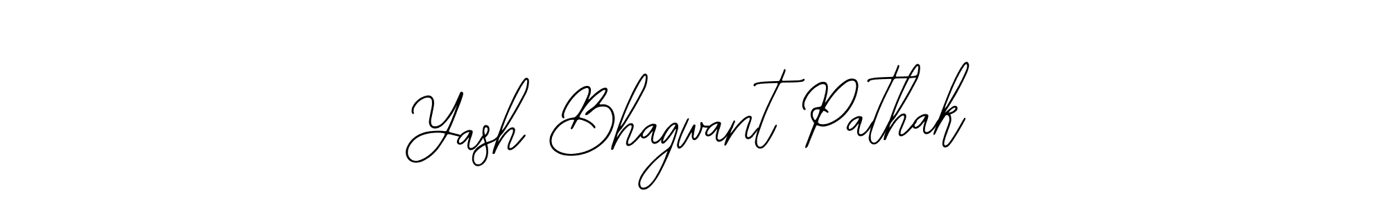Bearetta-2O07w is a professional signature style that is perfect for those who want to add a touch of class to their signature. It is also a great choice for those who want to make their signature more unique. Get Yash Bhagwant Pathak name to fancy signature for free. Yash Bhagwant Pathak signature style 12 images and pictures png