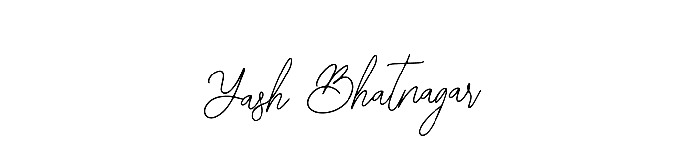 How to Draw Yash Bhatnagar signature style? Bearetta-2O07w is a latest design signature styles for name Yash Bhatnagar. Yash Bhatnagar signature style 12 images and pictures png