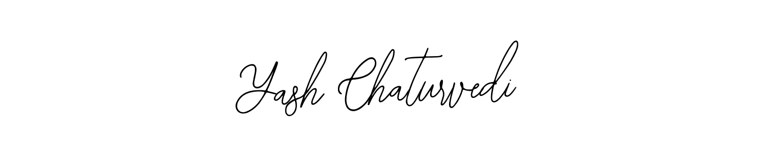 Use a signature maker to create a handwritten signature online. With this signature software, you can design (Bearetta-2O07w) your own signature for name Yash Chaturvedi. Yash Chaturvedi signature style 12 images and pictures png