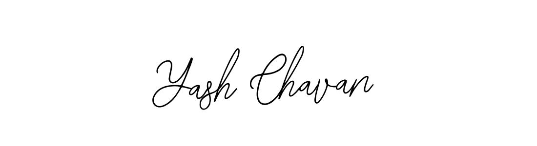 You should practise on your own different ways (Bearetta-2O07w) to write your name (Yash Chavan) in signature. don't let someone else do it for you. Yash Chavan signature style 12 images and pictures png
