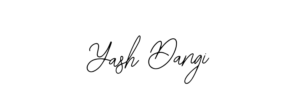 This is the best signature style for the Yash Dangi name. Also you like these signature font (Bearetta-2O07w). Mix name signature. Yash Dangi signature style 12 images and pictures png