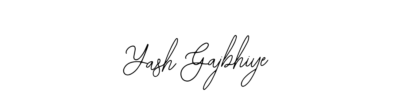 Also we have Yash Gajbhiye name is the best signature style. Create professional handwritten signature collection using Bearetta-2O07w autograph style. Yash Gajbhiye signature style 12 images and pictures png