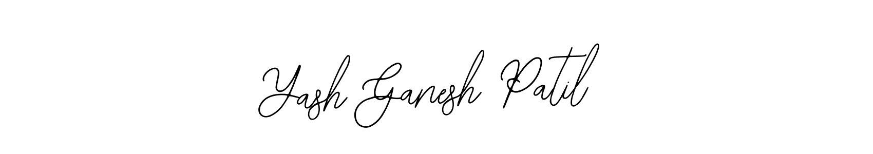 Bearetta-2O07w is a professional signature style that is perfect for those who want to add a touch of class to their signature. It is also a great choice for those who want to make their signature more unique. Get Yash Ganesh Patil name to fancy signature for free. Yash Ganesh Patil signature style 12 images and pictures png