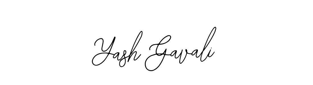 Yash Gavali stylish signature style. Best Handwritten Sign (Bearetta-2O07w) for my name. Handwritten Signature Collection Ideas for my name Yash Gavali. Yash Gavali signature style 12 images and pictures png