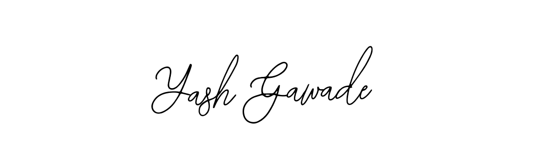 Create a beautiful signature design for name Yash Gawade. With this signature (Bearetta-2O07w) fonts, you can make a handwritten signature for free. Yash Gawade signature style 12 images and pictures png