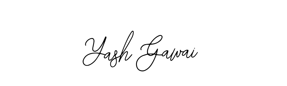 Make a beautiful signature design for name Yash Gawai. With this signature (Bearetta-2O07w) style, you can create a handwritten signature for free. Yash Gawai signature style 12 images and pictures png