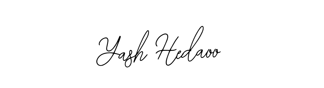 Create a beautiful signature design for name Yash Hedaoo. With this signature (Bearetta-2O07w) fonts, you can make a handwritten signature for free. Yash Hedaoo signature style 12 images and pictures png