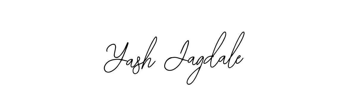 Make a short Yash Jagdale signature style. Manage your documents anywhere anytime using Bearetta-2O07w. Create and add eSignatures, submit forms, share and send files easily. Yash Jagdale signature style 12 images and pictures png