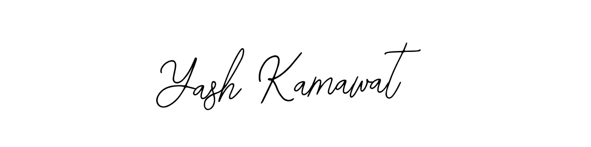 The best way (Bearetta-2O07w) to make a short signature is to pick only two or three words in your name. The name Yash Kamawat include a total of six letters. For converting this name. Yash Kamawat signature style 12 images and pictures png