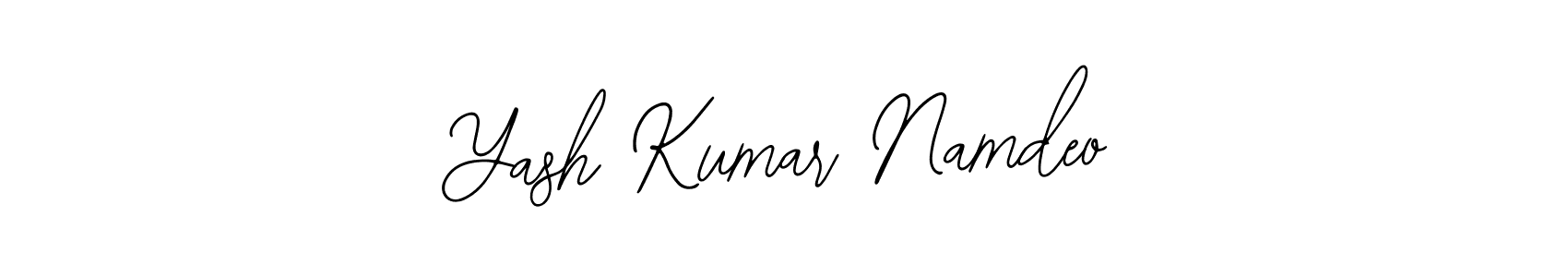 Make a short Yash Kumar Namdeo signature style. Manage your documents anywhere anytime using Bearetta-2O07w. Create and add eSignatures, submit forms, share and send files easily. Yash Kumar Namdeo signature style 12 images and pictures png