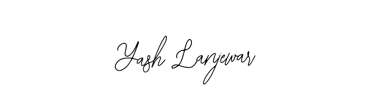 Create a beautiful signature design for name Yash Lanjewar. With this signature (Bearetta-2O07w) fonts, you can make a handwritten signature for free. Yash Lanjewar signature style 12 images and pictures png