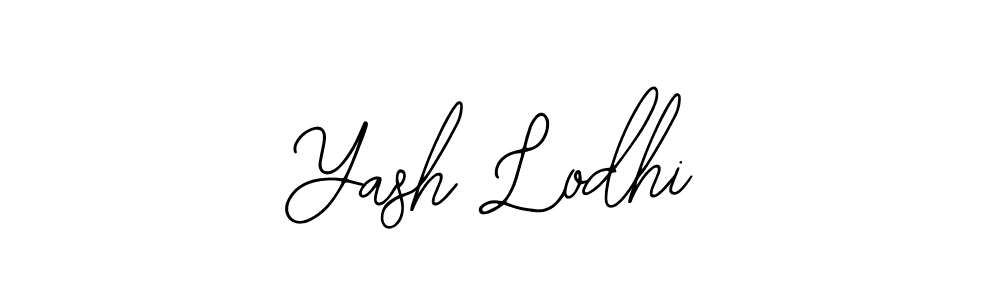 Make a beautiful signature design for name Yash Lodhi. With this signature (Bearetta-2O07w) style, you can create a handwritten signature for free. Yash Lodhi signature style 12 images and pictures png