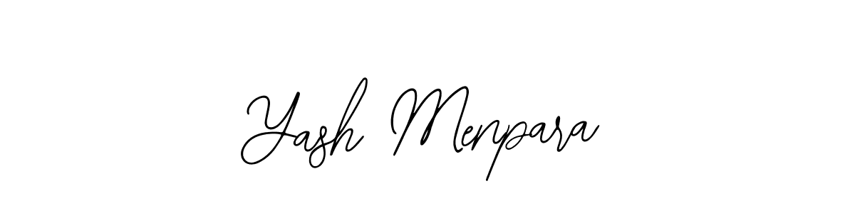 Also You can easily find your signature by using the search form. We will create Yash Menpara name handwritten signature images for you free of cost using Bearetta-2O07w sign style. Yash Menpara signature style 12 images and pictures png