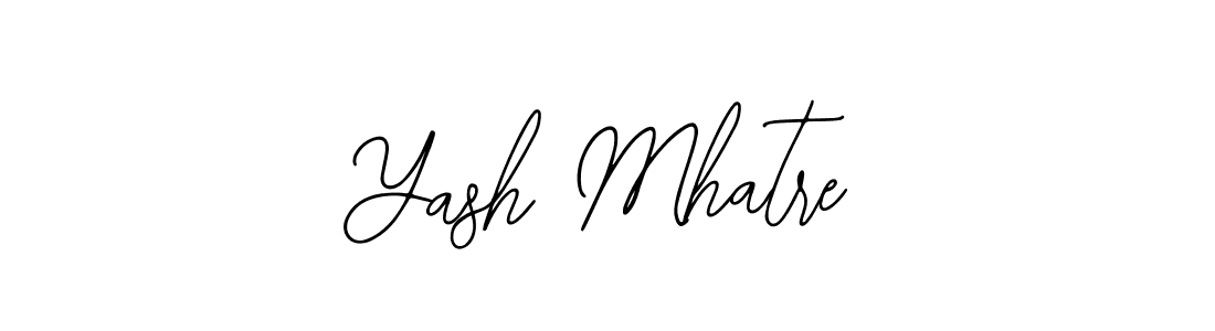 Design your own signature with our free online signature maker. With this signature software, you can create a handwritten (Bearetta-2O07w) signature for name Yash Mhatre. Yash Mhatre signature style 12 images and pictures png