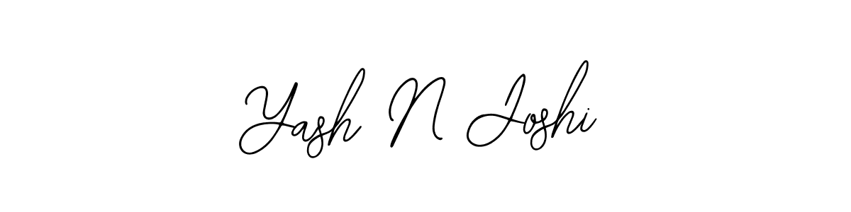 The best way (Bearetta-2O07w) to make a short signature is to pick only two or three words in your name. The name Yash N Joshi include a total of six letters. For converting this name. Yash N Joshi signature style 12 images and pictures png