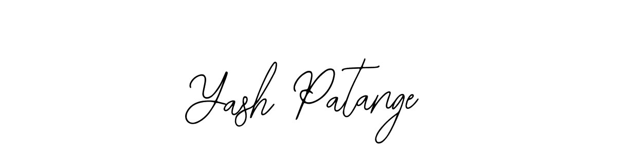 The best way (Bearetta-2O07w) to make a short signature is to pick only two or three words in your name. The name Yash Patange include a total of six letters. For converting this name. Yash Patange signature style 12 images and pictures png