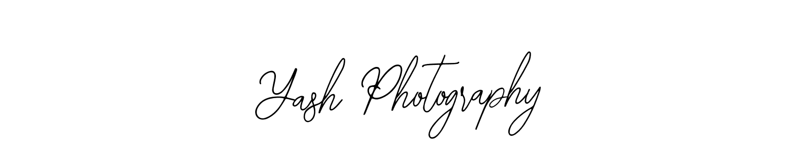 You should practise on your own different ways (Bearetta-2O07w) to write your name (Yash Photography) in signature. don't let someone else do it for you. Yash Photography signature style 12 images and pictures png