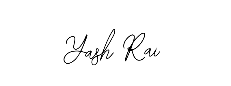 Similarly Bearetta-2O07w is the best handwritten signature design. Signature creator online .You can use it as an online autograph creator for name Yash Rai. Yash Rai signature style 12 images and pictures png