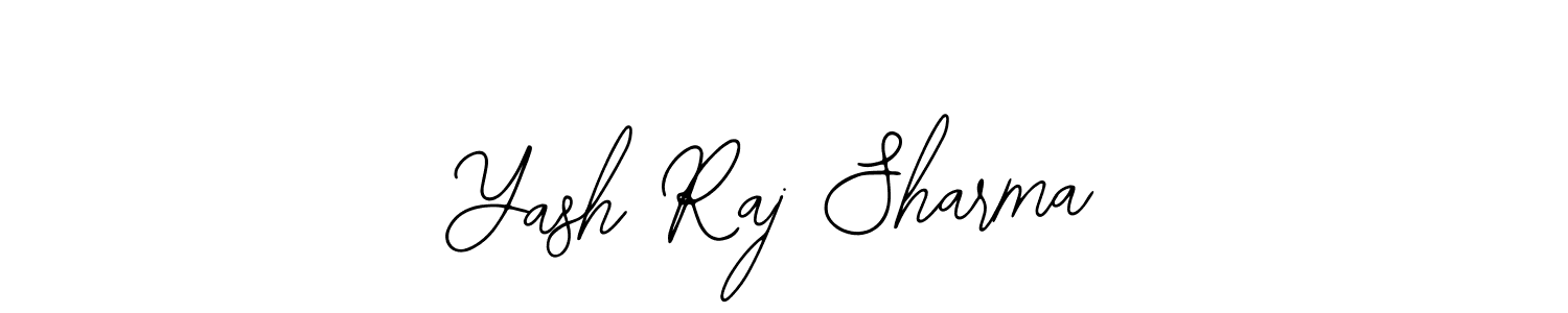 How to make Yash Raj Sharma name signature. Use Bearetta-2O07w style for creating short signs online. This is the latest handwritten sign. Yash Raj Sharma signature style 12 images and pictures png