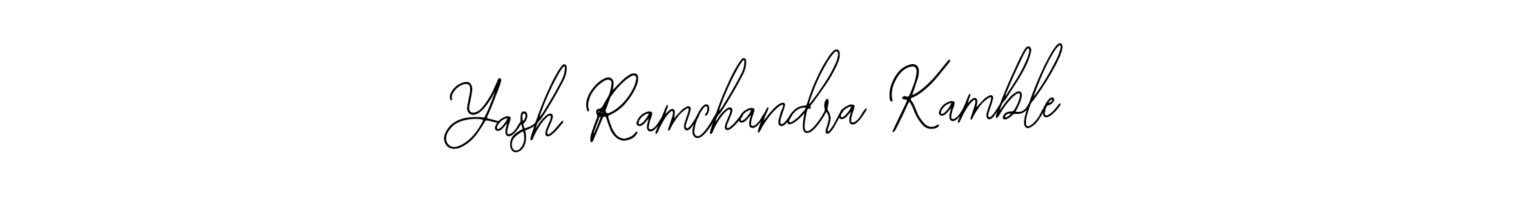 Yash Ramchandra Kamble stylish signature style. Best Handwritten Sign (Bearetta-2O07w) for my name. Handwritten Signature Collection Ideas for my name Yash Ramchandra Kamble. Yash Ramchandra Kamble signature style 12 images and pictures png