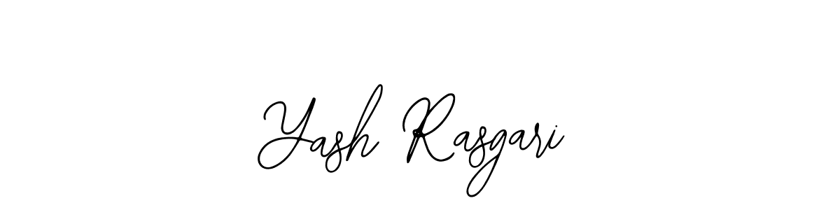 Bearetta-2O07w is a professional signature style that is perfect for those who want to add a touch of class to their signature. It is also a great choice for those who want to make their signature more unique. Get Yash Rasgari name to fancy signature for free. Yash Rasgari signature style 12 images and pictures png