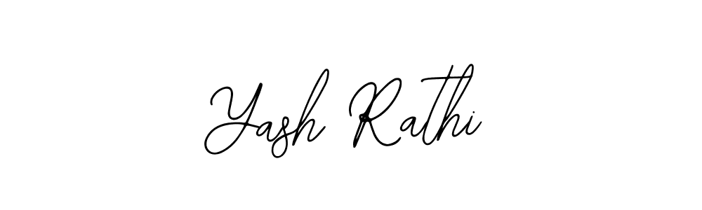 Make a beautiful signature design for name Yash Rathi. Use this online signature maker to create a handwritten signature for free. Yash Rathi signature style 12 images and pictures png