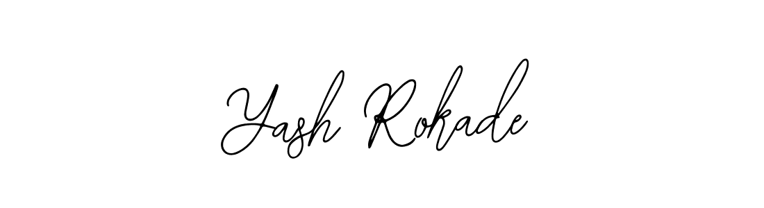 Use a signature maker to create a handwritten signature online. With this signature software, you can design (Bearetta-2O07w) your own signature for name Yash Rokade. Yash Rokade signature style 12 images and pictures png