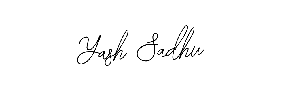 Once you've used our free online signature maker to create your best signature Bearetta-2O07w style, it's time to enjoy all of the benefits that Yash Sadhu name signing documents. Yash Sadhu signature style 12 images and pictures png