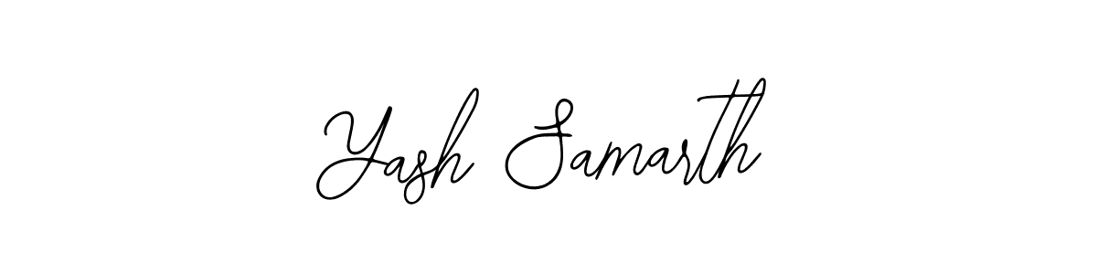 Make a beautiful signature design for name Yash Samarth. With this signature (Bearetta-2O07w) style, you can create a handwritten signature for free. Yash Samarth signature style 12 images and pictures png