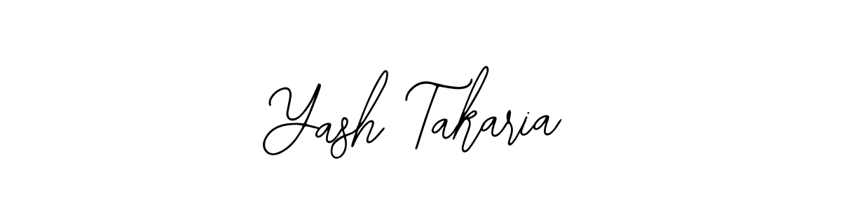 Also we have Yash Takaria name is the best signature style. Create professional handwritten signature collection using Bearetta-2O07w autograph style. Yash Takaria signature style 12 images and pictures png