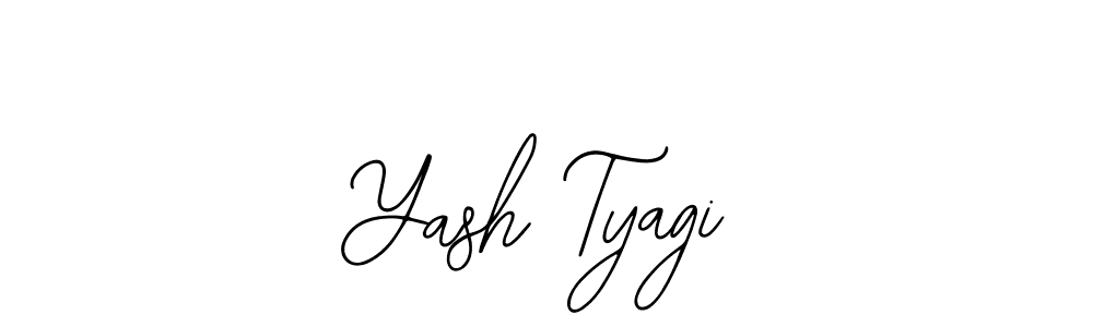 Also You can easily find your signature by using the search form. We will create Yash Tyagi name handwritten signature images for you free of cost using Bearetta-2O07w sign style. Yash Tyagi signature style 12 images and pictures png