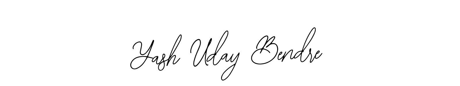 if you are searching for the best signature style for your name Yash Uday Bendre. so please give up your signature search. here we have designed multiple signature styles  using Bearetta-2O07w. Yash Uday Bendre signature style 12 images and pictures png