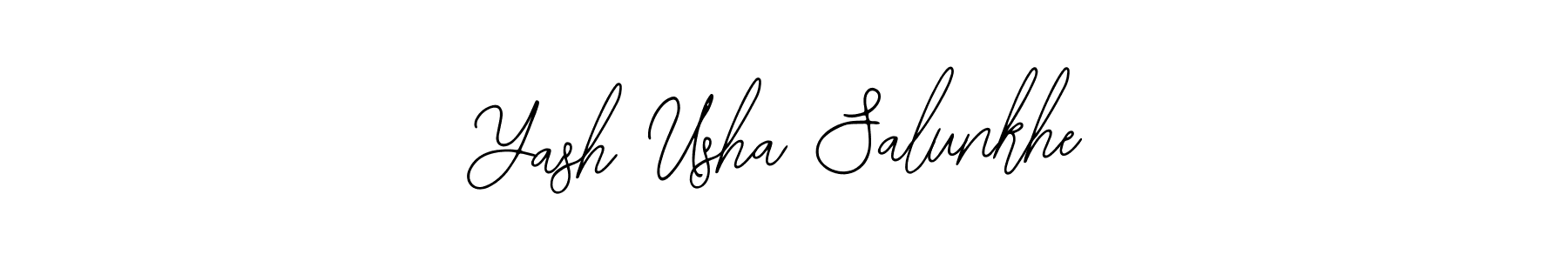 Create a beautiful signature design for name Yash Usha Salunkhe. With this signature (Bearetta-2O07w) fonts, you can make a handwritten signature for free. Yash Usha Salunkhe signature style 12 images and pictures png