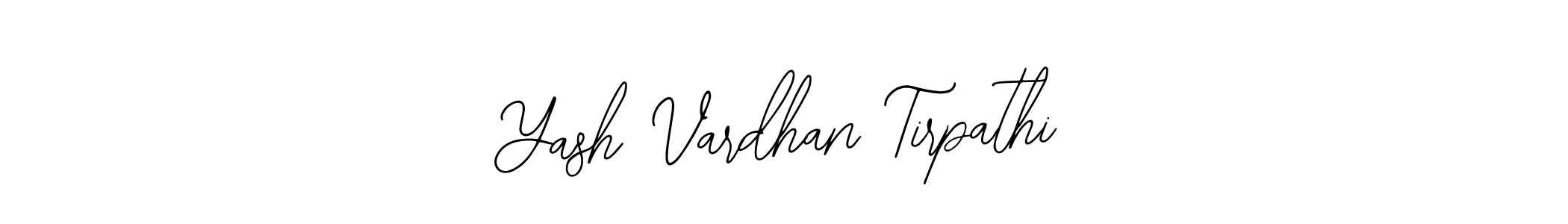 How to make Yash Vardhan Tirpathi name signature. Use Bearetta-2O07w style for creating short signs online. This is the latest handwritten sign. Yash Vardhan Tirpathi signature style 12 images and pictures png