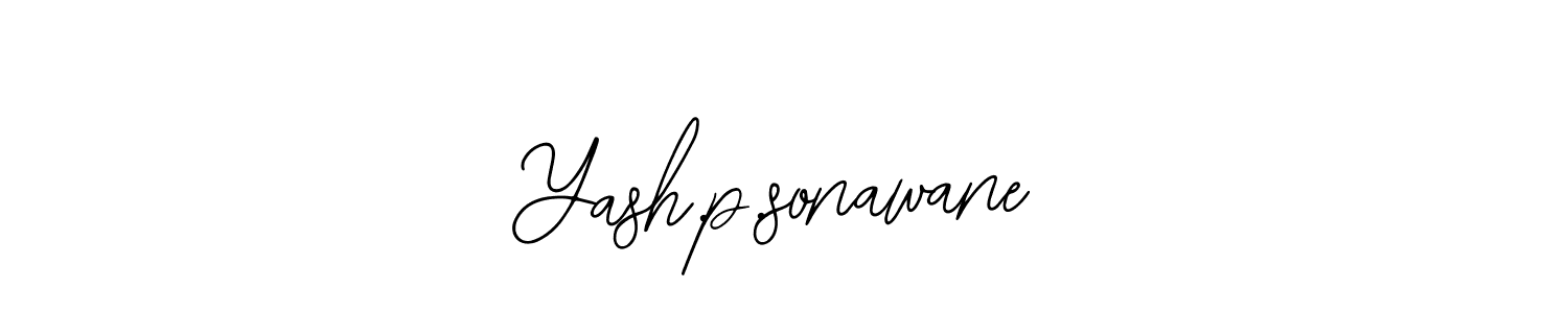 You should practise on your own different ways (Bearetta-2O07w) to write your name (Yash.p.sonawane) in signature. don't let someone else do it for you. Yash.p.sonawane signature style 12 images and pictures png