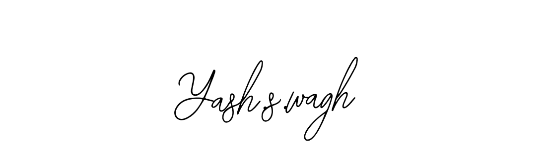 Create a beautiful signature design for name Yash.s.wagh. With this signature (Bearetta-2O07w) fonts, you can make a handwritten signature for free. Yash.s.wagh signature style 12 images and pictures png