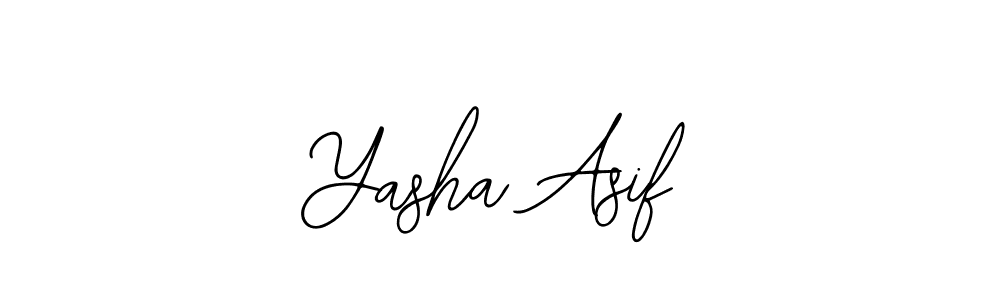 Best and Professional Signature Style for Yasha Asif. Bearetta-2O07w Best Signature Style Collection. Yasha Asif signature style 12 images and pictures png