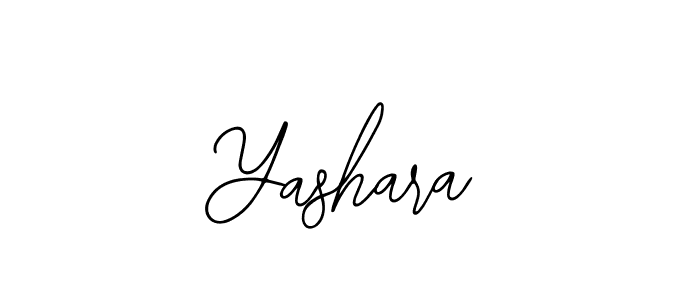 The best way (Bearetta-2O07w) to make a short signature is to pick only two or three words in your name. The name Yashara include a total of six letters. For converting this name. Yashara signature style 12 images and pictures png