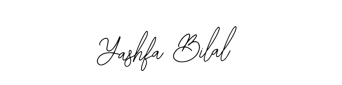 How to make Yashfa Bilal signature? Bearetta-2O07w is a professional autograph style. Create handwritten signature for Yashfa Bilal name. Yashfa Bilal signature style 12 images and pictures png