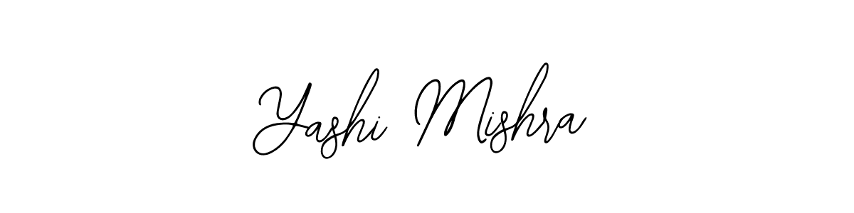 Bearetta-2O07w is a professional signature style that is perfect for those who want to add a touch of class to their signature. It is also a great choice for those who want to make their signature more unique. Get Yashi Mishra name to fancy signature for free. Yashi Mishra signature style 12 images and pictures png