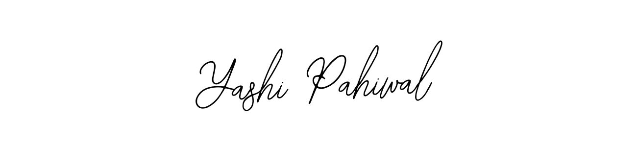 How to make Yashi Pahiwal signature? Bearetta-2O07w is a professional autograph style. Create handwritten signature for Yashi Pahiwal name. Yashi Pahiwal signature style 12 images and pictures png
