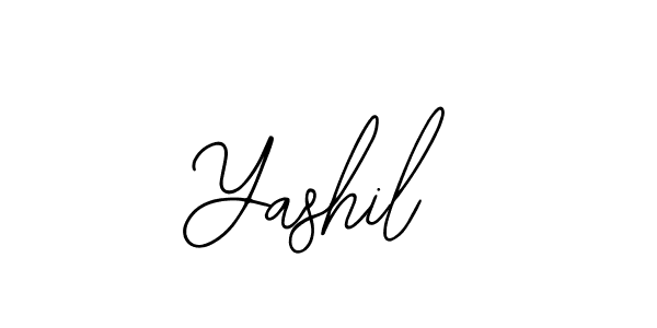 How to make Yashil name signature. Use Bearetta-2O07w style for creating short signs online. This is the latest handwritten sign. Yashil signature style 12 images and pictures png
