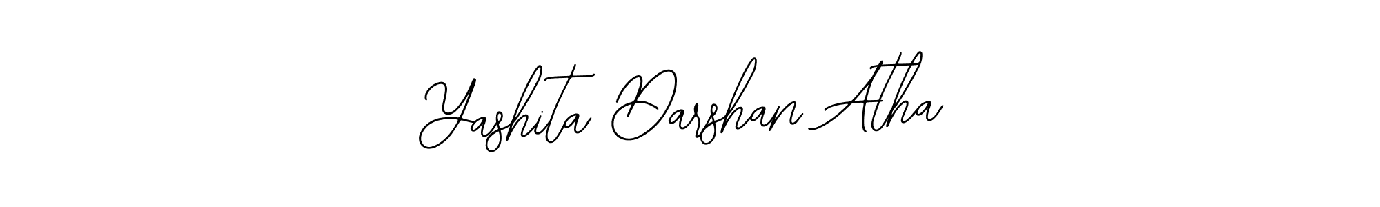 How to make Yashita Darshan Atha signature? Bearetta-2O07w is a professional autograph style. Create handwritten signature for Yashita Darshan Atha name. Yashita Darshan Atha signature style 12 images and pictures png