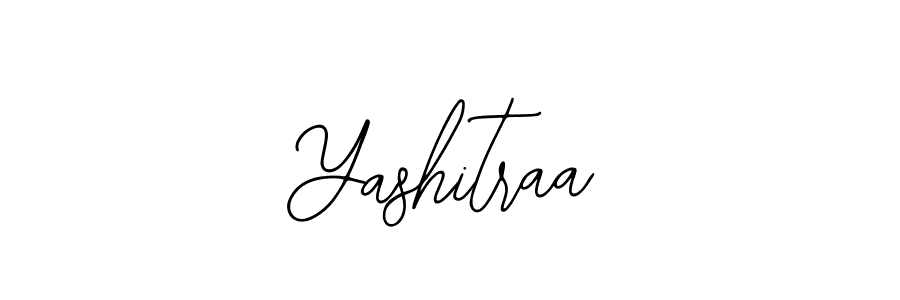 Use a signature maker to create a handwritten signature online. With this signature software, you can design (Bearetta-2O07w) your own signature for name Yashitraa. Yashitraa signature style 12 images and pictures png